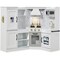 Best Choice Products Pretend Play Corner Kitchen, Interactive Wooden Kids Set w/ Lights & Sounds
